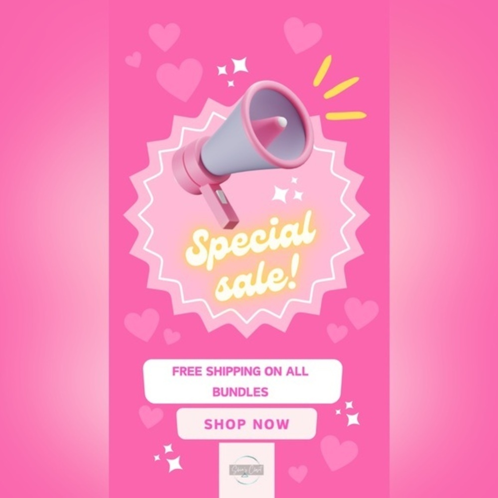 FREE SHIPPING ON ALL BUNDLES